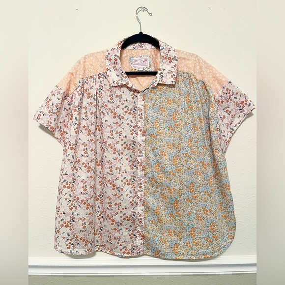 American Eagle Oversized Beach Shirt